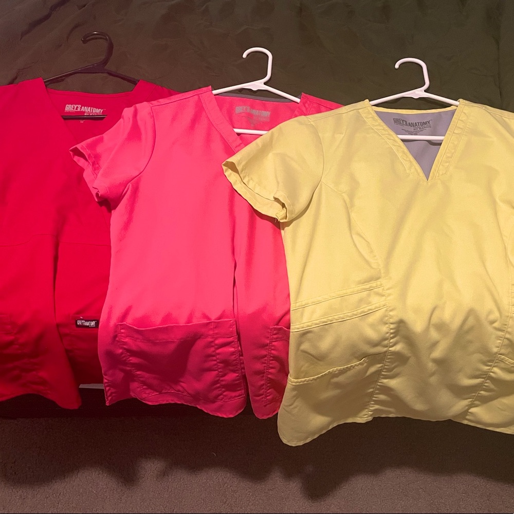 Greys Anatomy 3 shirt bundle